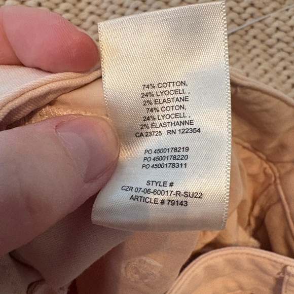 Aritzia Wilfred Free Brennan High Rise Cotton Utility Cargo Pant Women’s size 8 - Picture 7 of 7